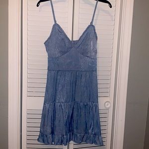Pretty mini blue dress